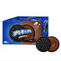奥利奥巧克力夹心饼干582g*1盒儿童休闲零食点心正品早餐办公室下午茶(巧克力味)