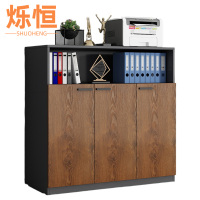 烁恒开放格茶水柜3门台