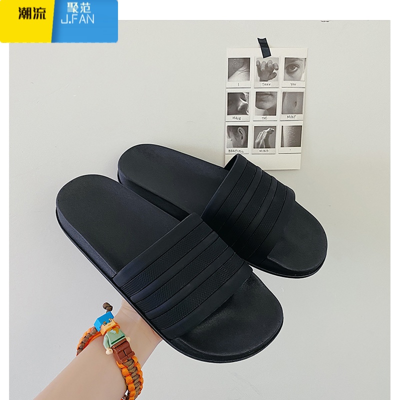 聚范新款不臭脚拖鞋男潮室外个性情侣防滑软底家用外穿凉拖鞋男士