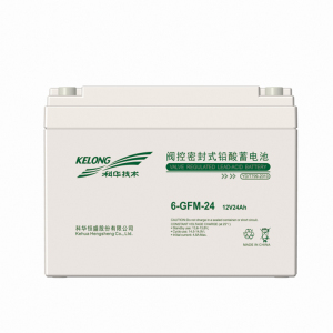 科华技术 KELONG UPS蓄电池12V24AH 6-GFM-24/块