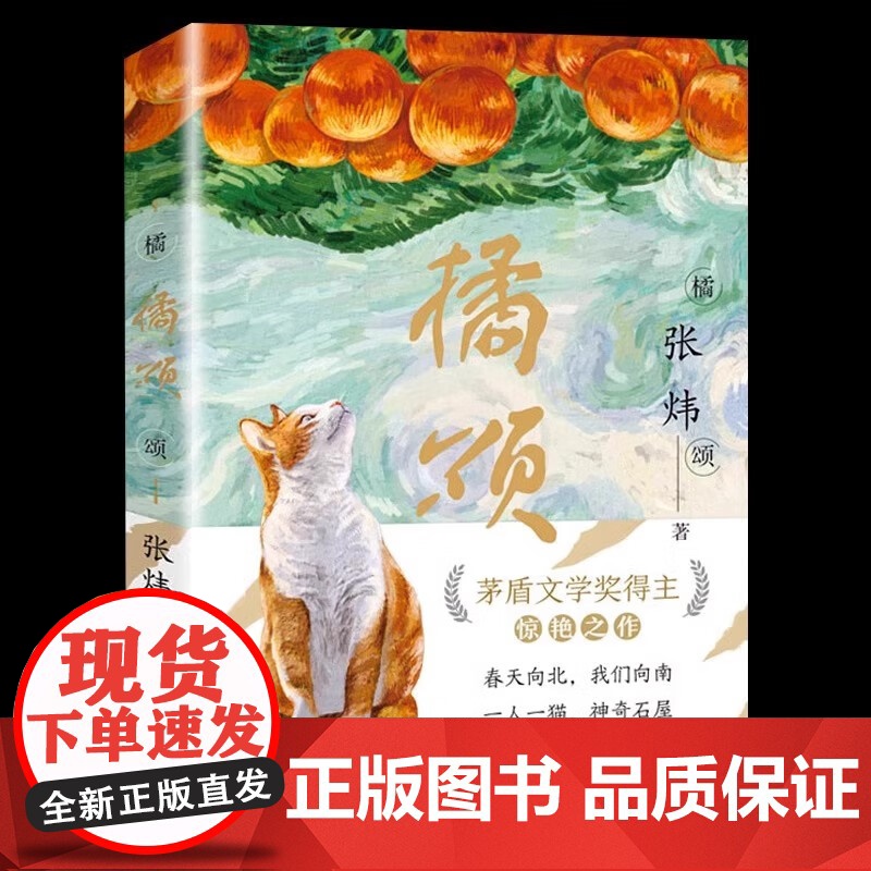 橘颂正版茅盾文学奖得主张炜著讲述一个奔赴自然与春天的故事神奇迷人的探险故事爱的川流不息儿童文学阅读书籍青少年成长励志读物