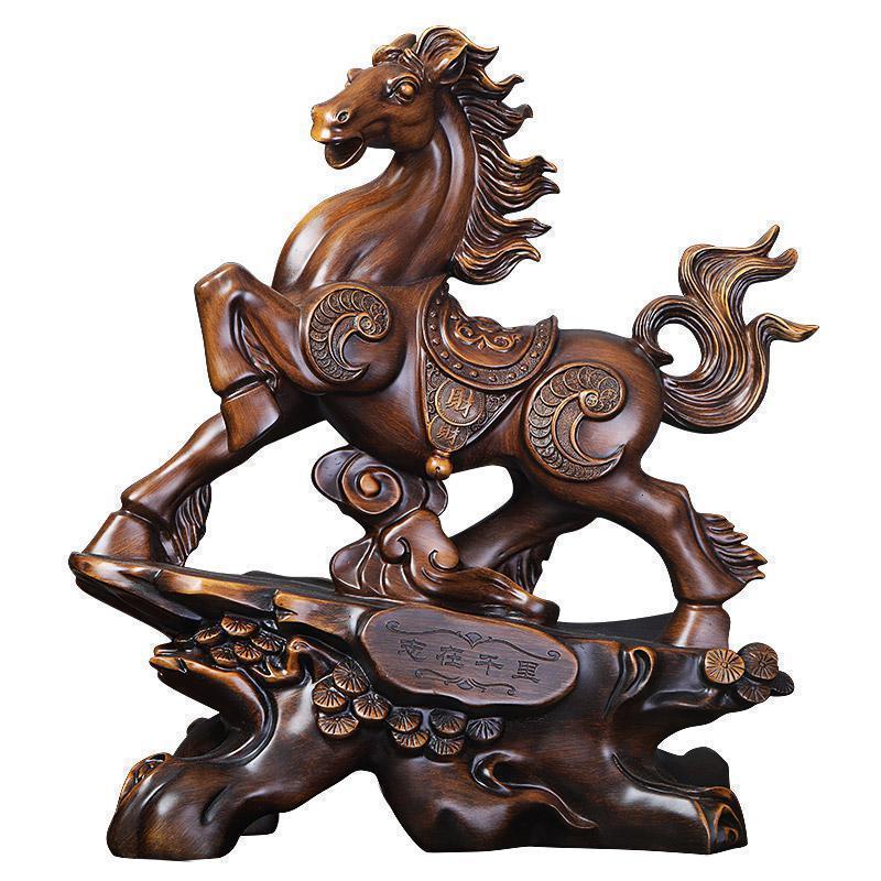 美帮汇志在千里马摆件工艺品马到成功马办公室乔迁开业礼品商务送礼