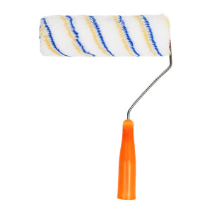 心梦同行 涂料滚刷筒刷墙漆滚筒刷油漆刷子 9寸/黄蓝色/1315/个