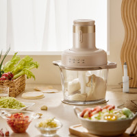 小熊绞肉机家用 和面机 多功能揉面搅面绞馅机 打肉饺子肉馅碎肉机 搅肉机2.7L大容量