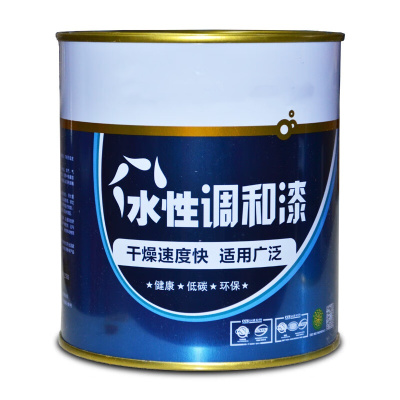 巨雅 水性调和漆 G10飞机灰-18kg 单位:桶