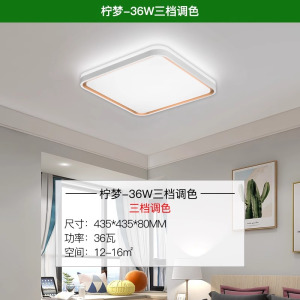 雷士照明NVC语音智控现代简约客厅灯LED吸顶灯温馨北欧风格灯具卧室灯