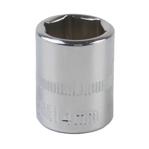 立伟铁牛1/4六角短套筒14mm/个