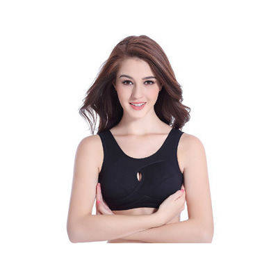 可莉允夏加肥特大码200斤胖mm纯棉防走光无痕内衣瑜伽运动裹胸睡眠文胸抹胸