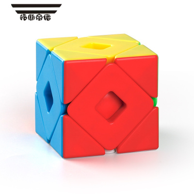 拓斯帝诺异形魔方小孩学生成人创意礼物粽子金字塔枫叶魔方套装智力玩具双重斜转智力魔方