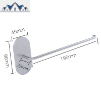 浴室拖鞋架墙壁挂式免打孔卫生间置物架厕所粘贴不锈钢收纳架 三维工匠
