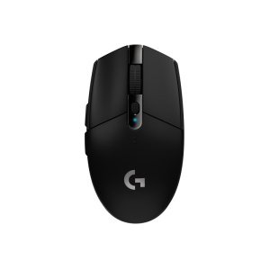 罗技Logitech G304电竞游戏无线鼠标USB接收台式机笔记本电脑通用赛博朋克绝地求生神器吃鸡宏APEX 黑色