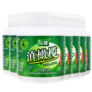 品健滇橄榄含片100片*6瓶 云南余甘子 橄榄 6瓶装组合