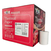 优彩嘉 热敏纸 收银纸 80*60mm 100卷/箱 8060 箱