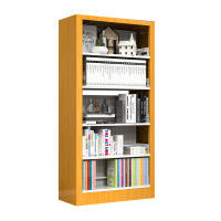 戴劲 书架学校图书馆阅览室书籍架落地资料档案架红色黄色 双面一列一