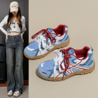 2026春季新款韩版透气阿甘鞋女ins学生休闲鞋女德训跑步女鞋_519