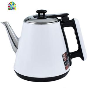 茶吧饮水机烧水壶泡茶专用单个配件五环自动上水壶美菱奥克斯通用 FENGHOU 香槟色翻盖半自动食品级201不锈钢