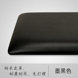 森美人定做皮革床头软包靠背粘墙自粘卡座坐垫定制拉点高密度海绵垫