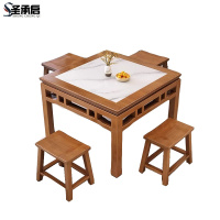 圣承启 木质餐桌 1米单桌张