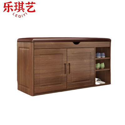 乐琪艺 换鞋凳1m(胡桃色)个