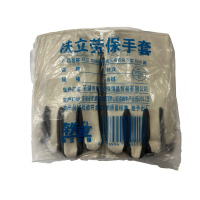 轶立 加绒高纤维五指帆布手套 均码/副