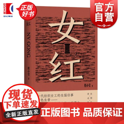 女红 程小莹著纺织女工生猛上海往事上海文艺出版社金宇澄孙甘露上海爷叔才能写出的工厂男女长篇小说