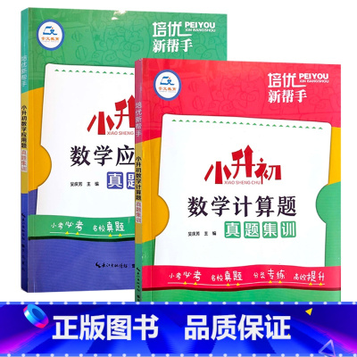 数学计算题+应用题 小学升初中 [正版]2023培优新帮手小升初语文阅读真题集训数学计算题应用题英语完形填空与首字母填空