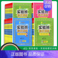 [2本套装]语数-北师版 六年级下 [正版]2023新版实验班提优训练二年级下册三年级语文人教版RJ数学英语人教同步练习
