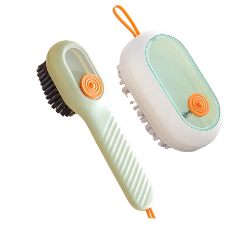 金魅 家用洗鞋刷子衣服刷软毛不伤鞋 个