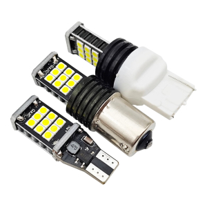 菁普华 汽车led倒车灯超亮流氓灯泡12V鹰眼后雾灯尾灯通用改装 个