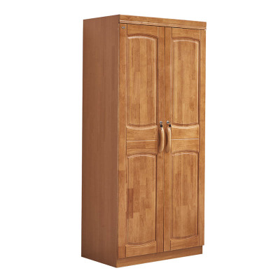 广亿隆实木衣柜简易挂衣柜衣帽间衣橱颜色可定制