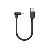 小米3A数据线10cm随身便携快充type-c接口USB-C转USB-C弯头设计