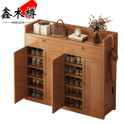 鑫木樽鞋柜120*32*107cm个