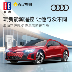 双鹰奥迪RS正版新能源遥控汽车电动玩具车跑车儿童男孩圣诞1663
