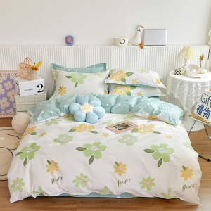 婵思 SDNH0230042时尚全棉花卉阳光花语四件套