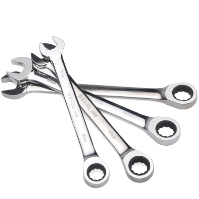 卡尔 两用棘轮扳手全抛光两用快扳