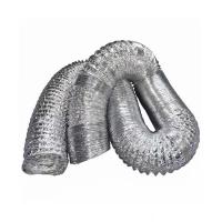 中锦科技 铝箔通风管排气排烟双层软管口径125mm(5寸) 拉长2米根