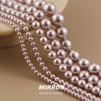 925纯银施家珍珠温柔粉紫项链女锁骨链轻奢高级感个性潮 BCX5392送女朋友老婆情人节七夕生日礼物