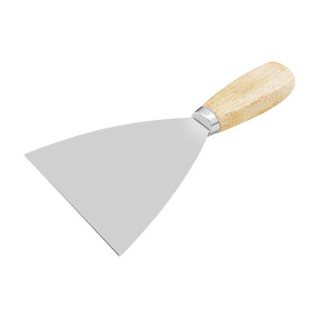 鑫环境 4寸木柄油灰刀油灰刀铲刀清洁铲子小铲刀小刮刀刮腻子刀抹泥刀工具批刀油漆工具