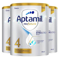 有效期到26年10月-3罐装 | Aptamil 澳洲爱他美 白金版 (土豪金)4段 婴幼儿配方奶粉(3岁以上)900g