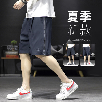 [2.5折价68.2元叠加优惠券]唐狮男士短裤夏季休闲宽松休闲短裤裤子男夏季短裤男夏季裤子