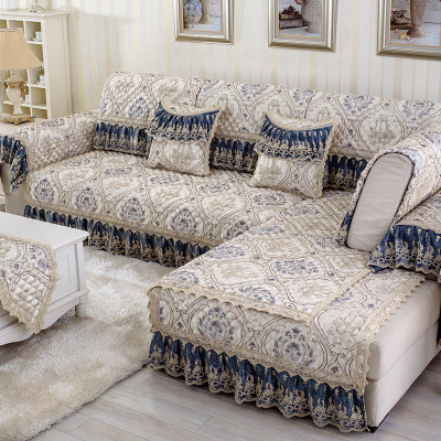 凡轩防滑沙发垫欧式真皮三人坐垫四季组合沙发套通用万能布艺定做