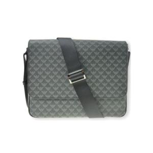 Emporio Armani奢侈品箱包男徽标细节斜挎包 Y4M058YN47J-6526 舒适流行 灰色