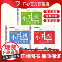 开心 2025小升初语文数学英语总复习知识大全六年级下册名师帮你小学升初中系统总复习人教版必刷题真题卷名校专项训练大集结