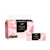 洁柔(C&S)锦绘芳华抽纸 四层加厚80抽*6包整提装 家庭日用餐巾抽纸面巾抽纸