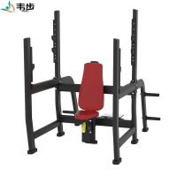 韦步XH-025B举重架商用坐式推肩架 举重床健身房训练器力量运动器械