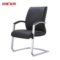 双朗 皮质办公会议椅 SL-092C 630*620*940mm 黑色 把