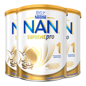 有效期到26年6月-三罐装-澳洲雀巢超级能恩适度水解蛋白低敏婴幼儿奶粉1段/800g