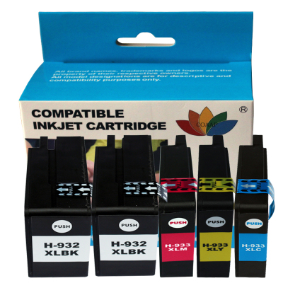 适用HP932933兼容墨盒Officejethp751071107610761275126100打印机