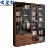 豫龙都书柜实木个