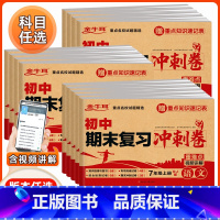 数学 人教版 八年级上 [正版]2023版 七八九年级上册同步试卷测试卷全套语文数学英语练习册人教版初中生物地理历史政治